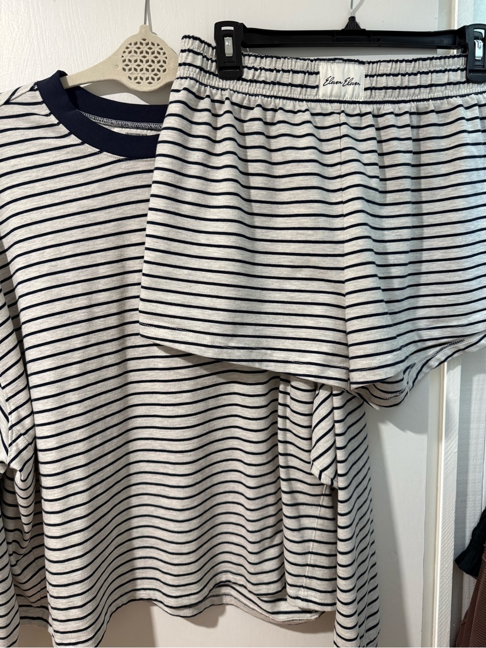 NWOT ELEVEN ELEVEN STRIPED SET